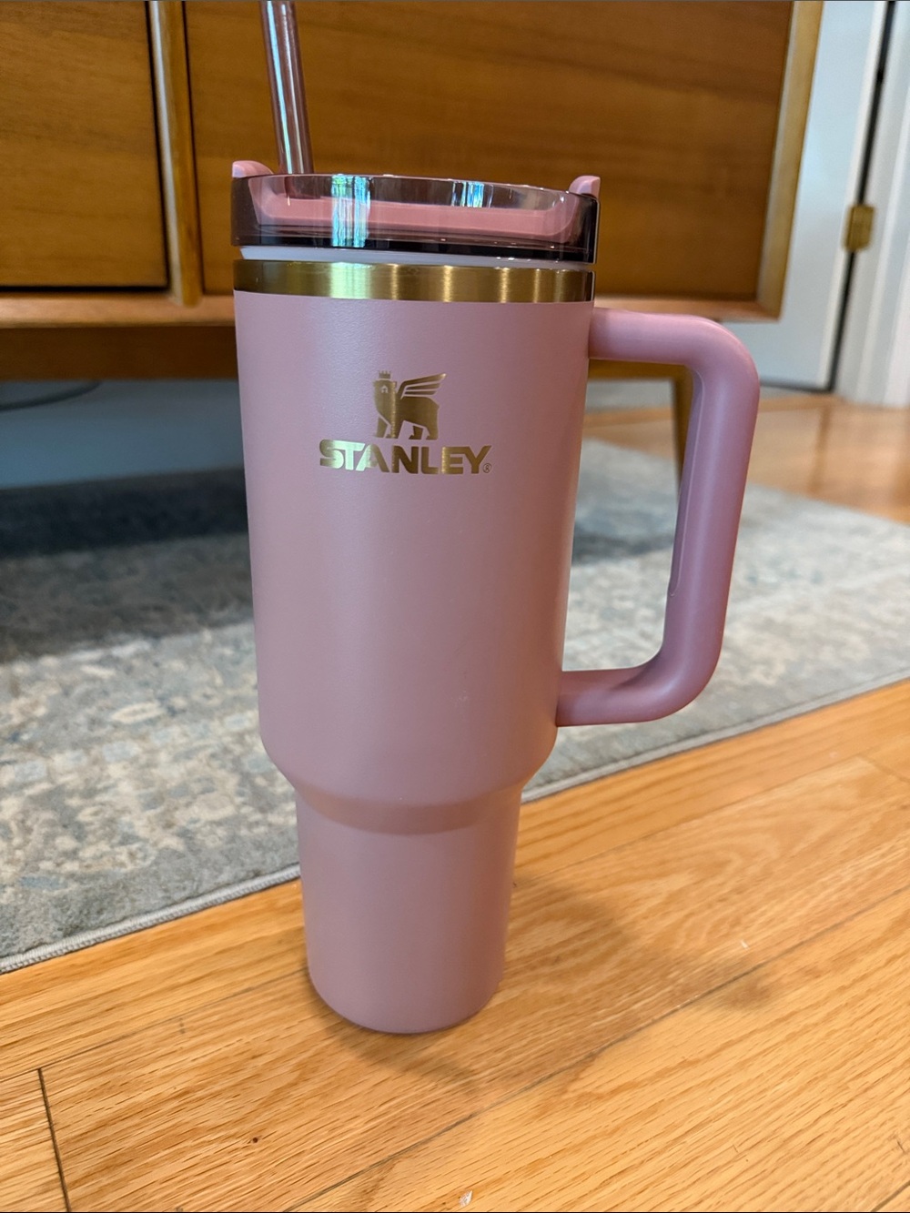 Stanley Fall Refresh Quencher H2.0 tumbler - 40 oz. - Antique Pink